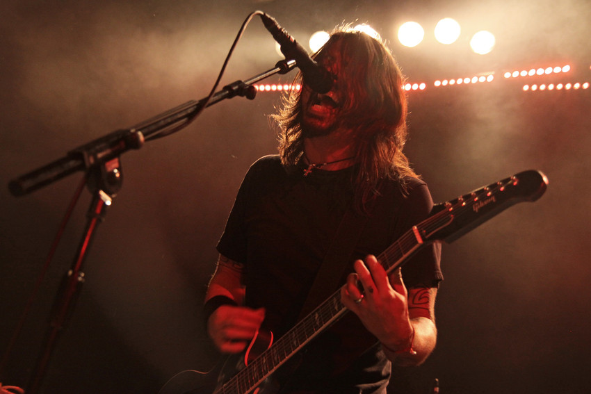 Dave Grohl, hier mit den Foo Fighters beim 1LIVE-Radiokonzert 2011, startet die neue Band "Sound City Players"
